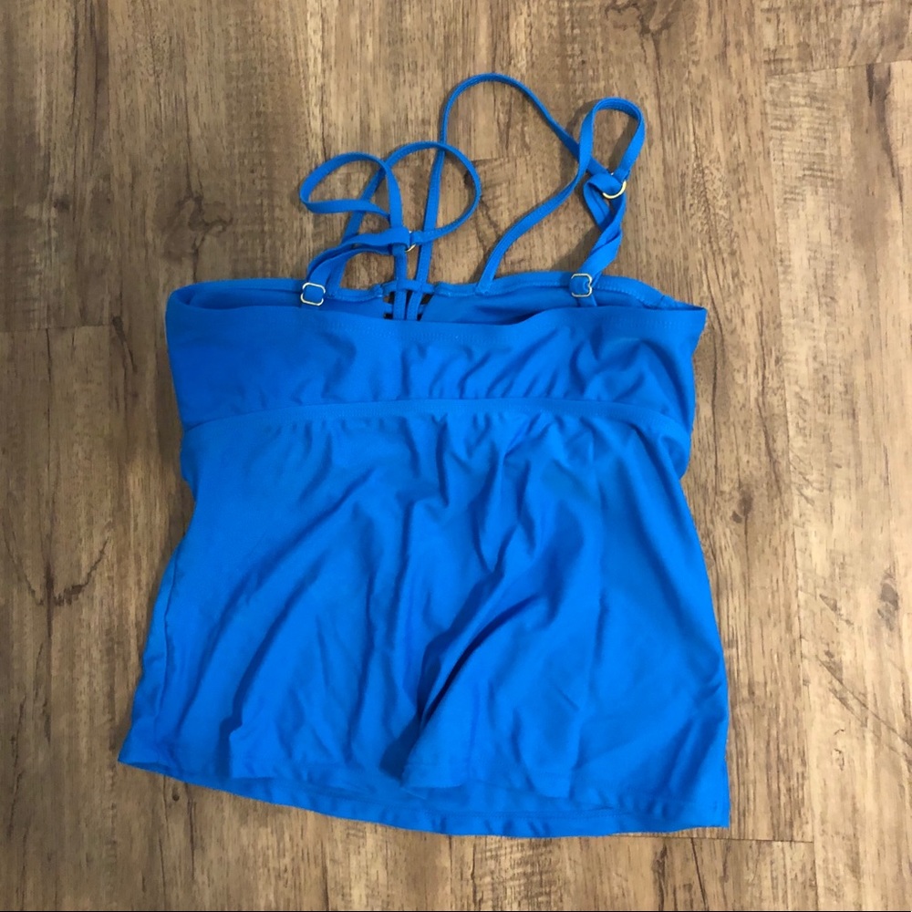 Blue tankini - Picture 3 of 4